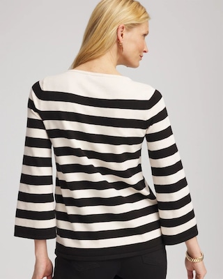 ピ* \"OPPOSITE STRIPE PULLOVER SHIRT MASU - OPPOSITE STRIPE PULLOVER SHIRT – +81